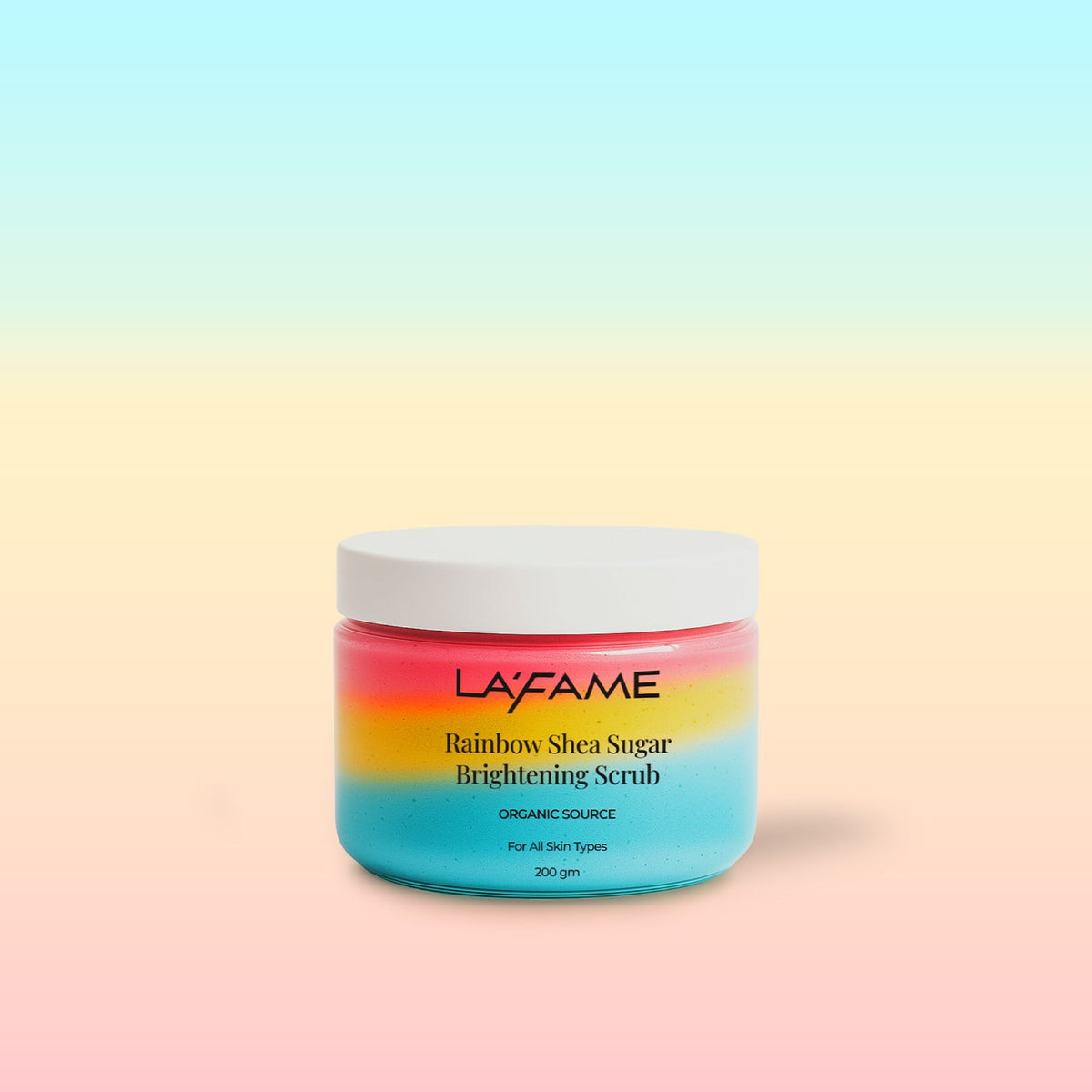 Rainbow Shea Sugar Brightening Scrub