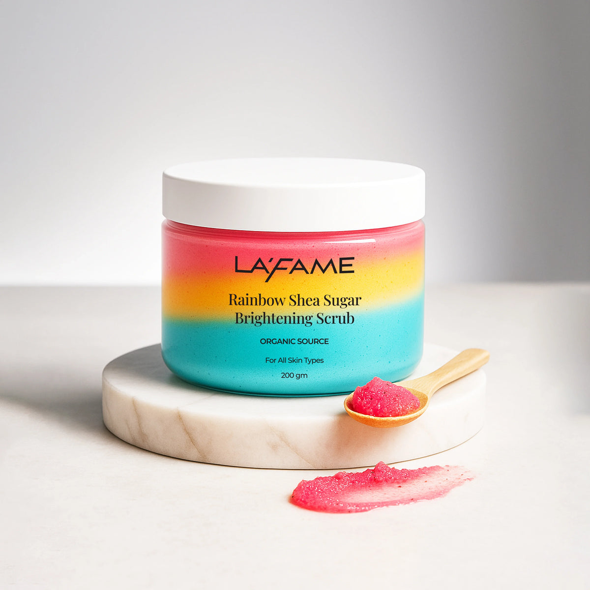 Rainbow Shea Sugar Brightening Scrub